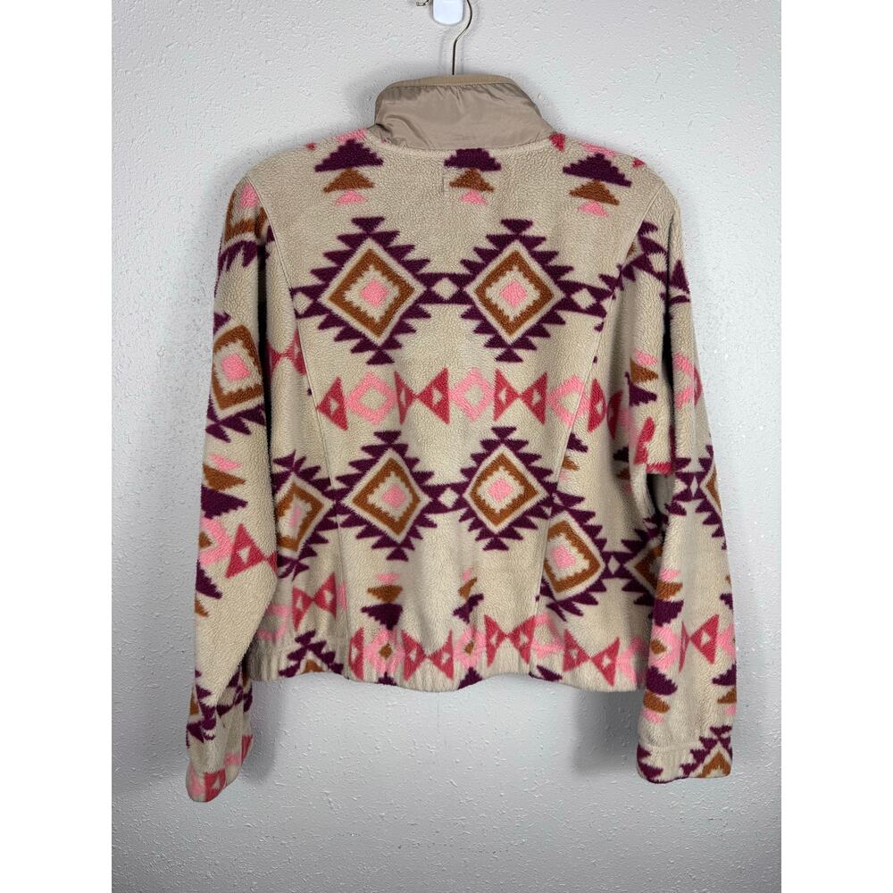 Weekend Everyday Aztec Tan Jacket Womens size Large - Picture 7 of 7